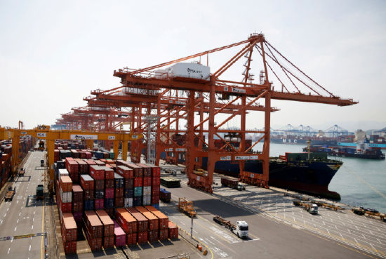 中期国际 韩国8月出口增速放缓 对美出口大幅下滑