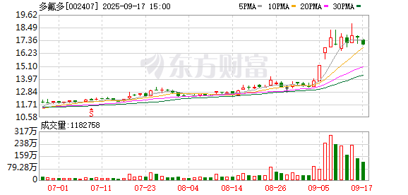 路易泽 “错位突围”电池赛道 多氟多：要么不做，要做就做到全球领先